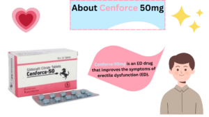 Cenforce 50mg is an ED drug that improves the symptoms of erectile dysfunction (ED).
