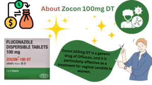 Zocon 100mg DT is a generic drug of Diflucan, and it is particularly effective as a treatment for vaginal candida in women. 