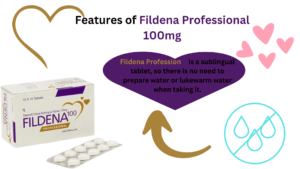 Fildena Professional is a sublingual tablet, so there is no need to prepare water or lukewarm water when taking it.